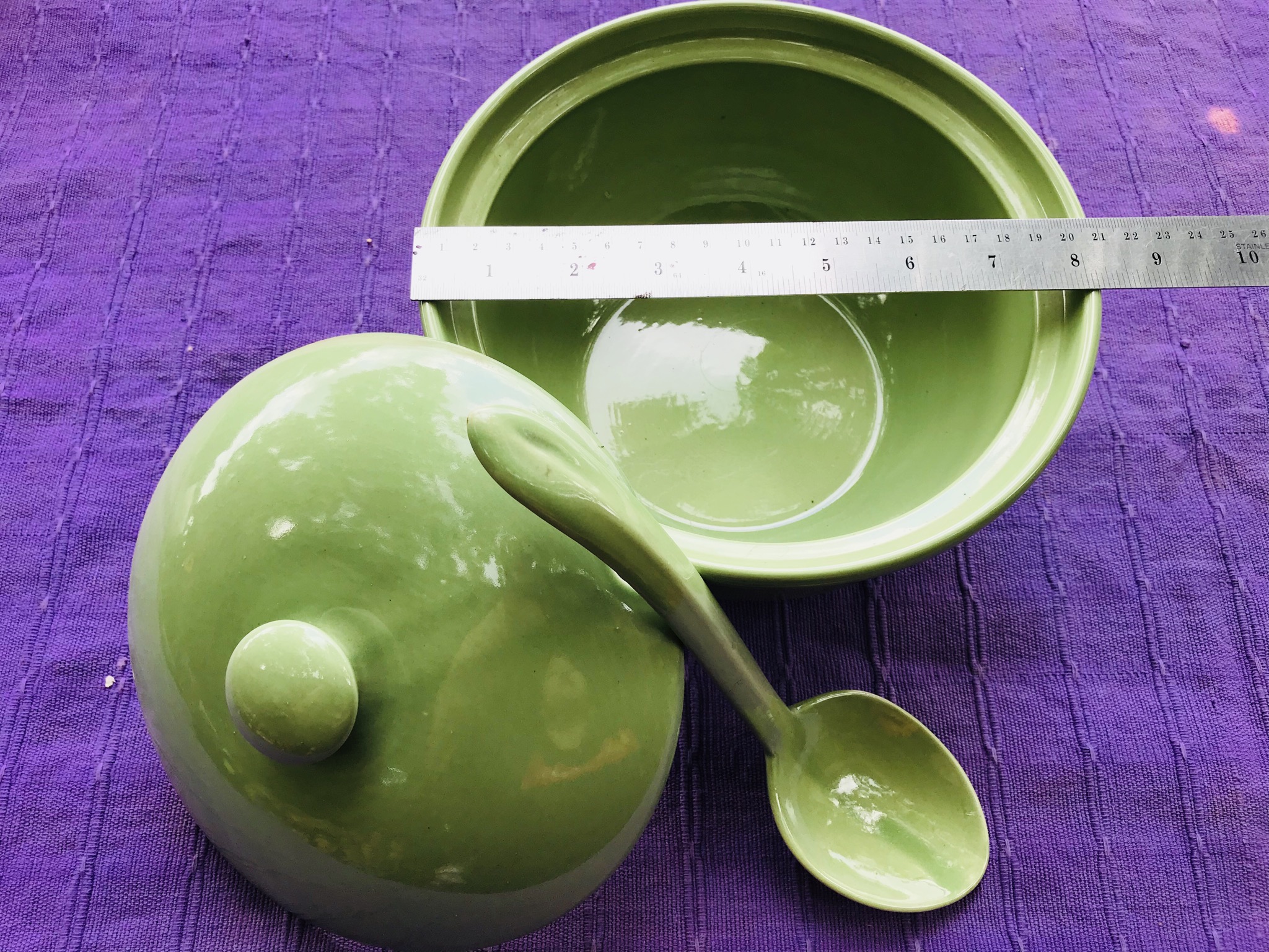 หม้อข้าว8"+ทัพพี