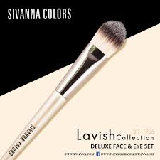 แปรงแต่งหน้า BR-1706 Sivanna Colors Lavish Collection Deluxe Face&Eye Set แปรงแต่งหน้า ถูกและดี อุปกรณ์แต่งหน้า