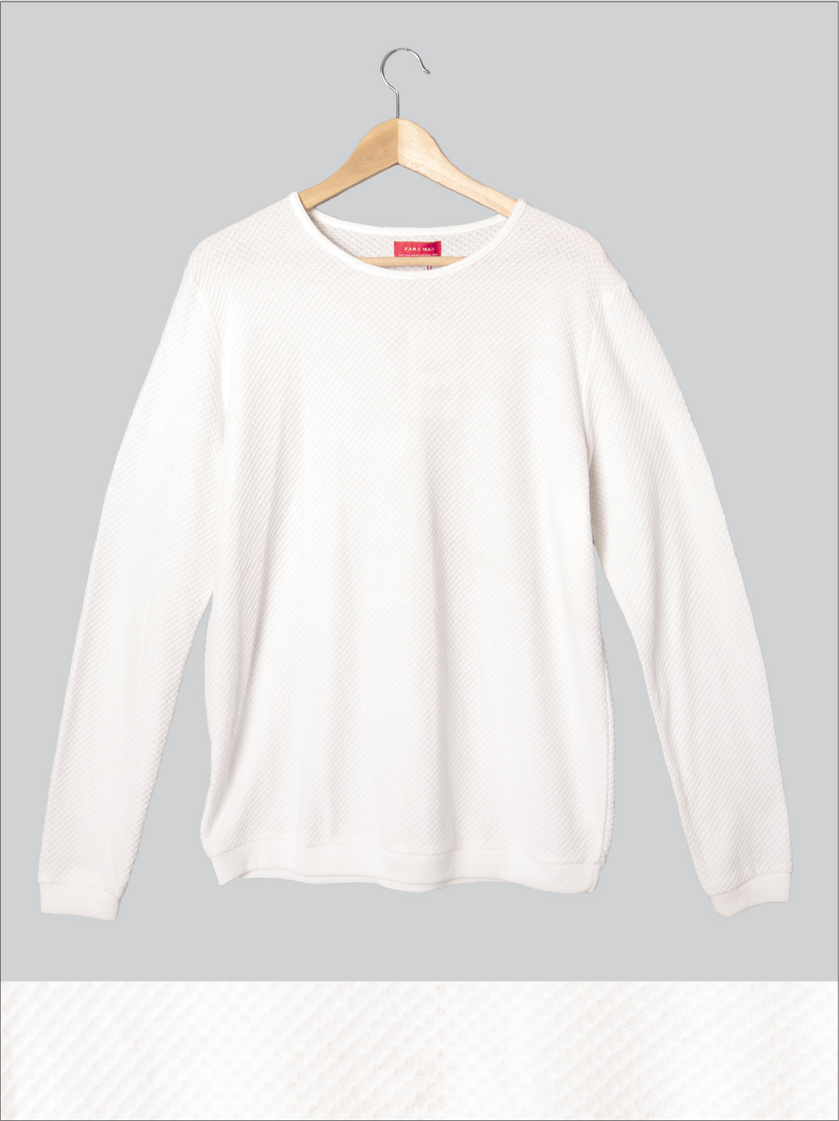 G 150010 เสื้อสเวตเตอร์แขนยาว ZARA MAN ราคาเช่า 80 บาท ต่อ 1 วัน