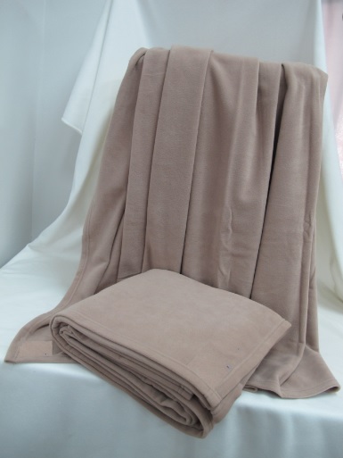 ผ้าห่มโรงแรม ผ้าห่มน้ำตาล 60"x80" (5ฟุต) ผ้าสำลีหนามาก พร้อมส่ง