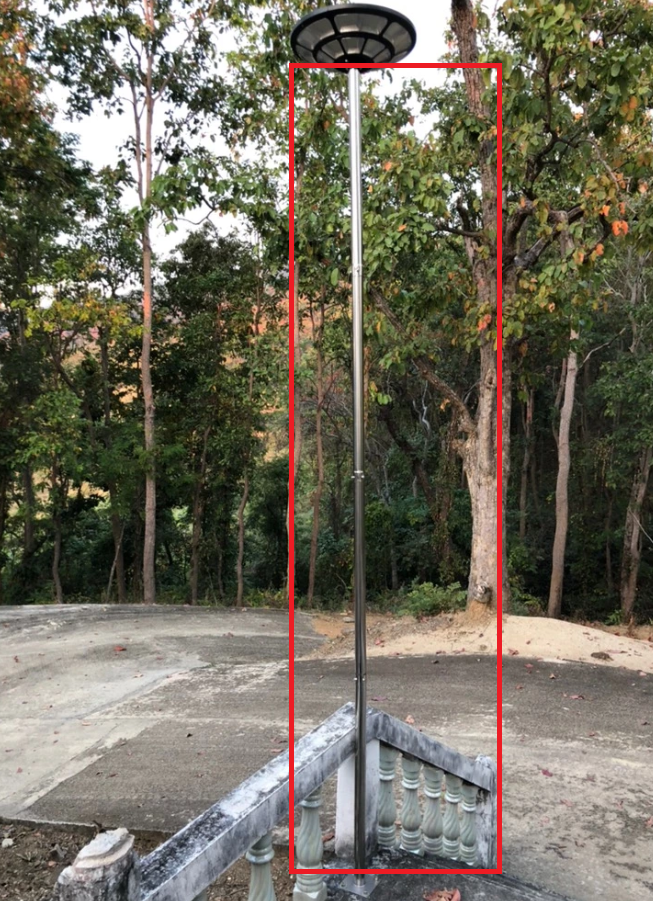 เสาไฟโซล่าเซลล์, เสาไฟ UFO, 3.6M เสาไฟสแตนเลส แบบ 4 ท่อน 3เมตร 60เซน เสาไฟ แบบต่อ ไฟโซล่าเซลล์ เป็นสเตนเลสแท้ไม่ขึ้นสนิม มีอุปกรณ์ติดตั้งและคู่มือ