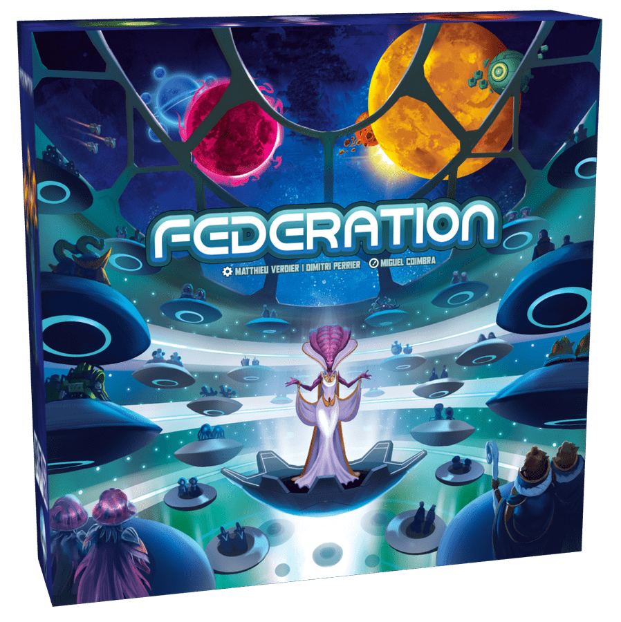 Federation: Deluxe Edition (with President of the Senate Meeple)