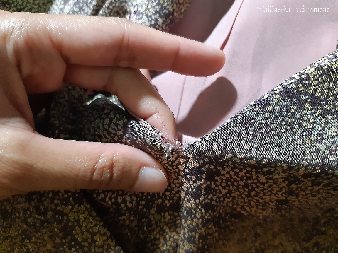 เดรสวินเทจสีชมพูมือสอง