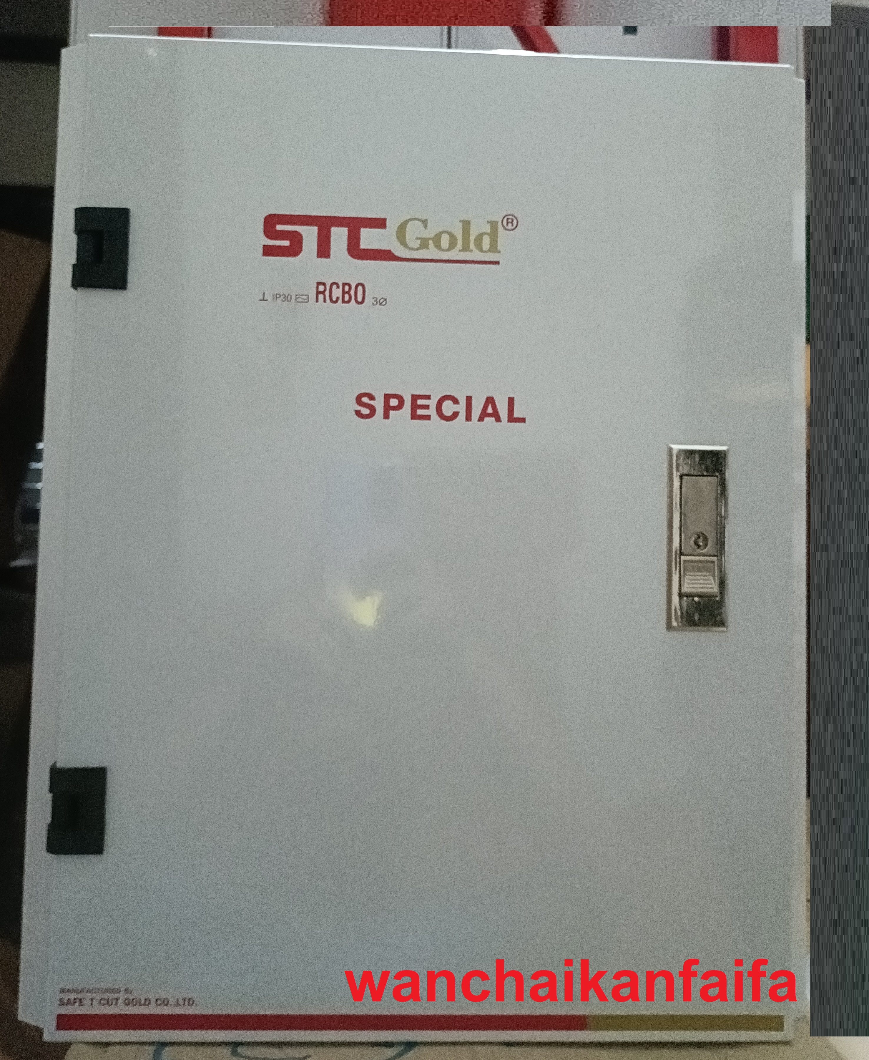 SAFETCUT เครื่องตัดไฟเซฟทีคัท 3เฟส รุ่น GOLD Special 63แอมป์ 100แอมป์ ตู้ไฟRCBO ตู้เหล็กตัดไฟใหญ่ 63A 100A
