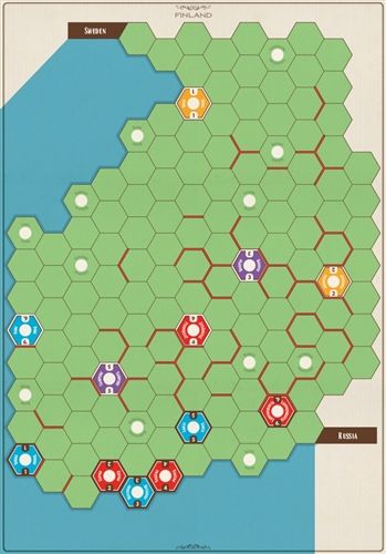 Age of Steam: Hungary & Finland Maps