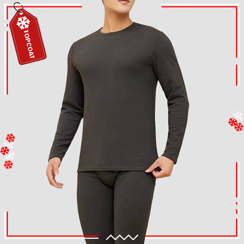 TOPCOAT ลองจอนฮีทเทค ชาย ลองจอนฮีทเทคชุดเสื้อ+กางเกง (1 ชุด) Size : L-4XL