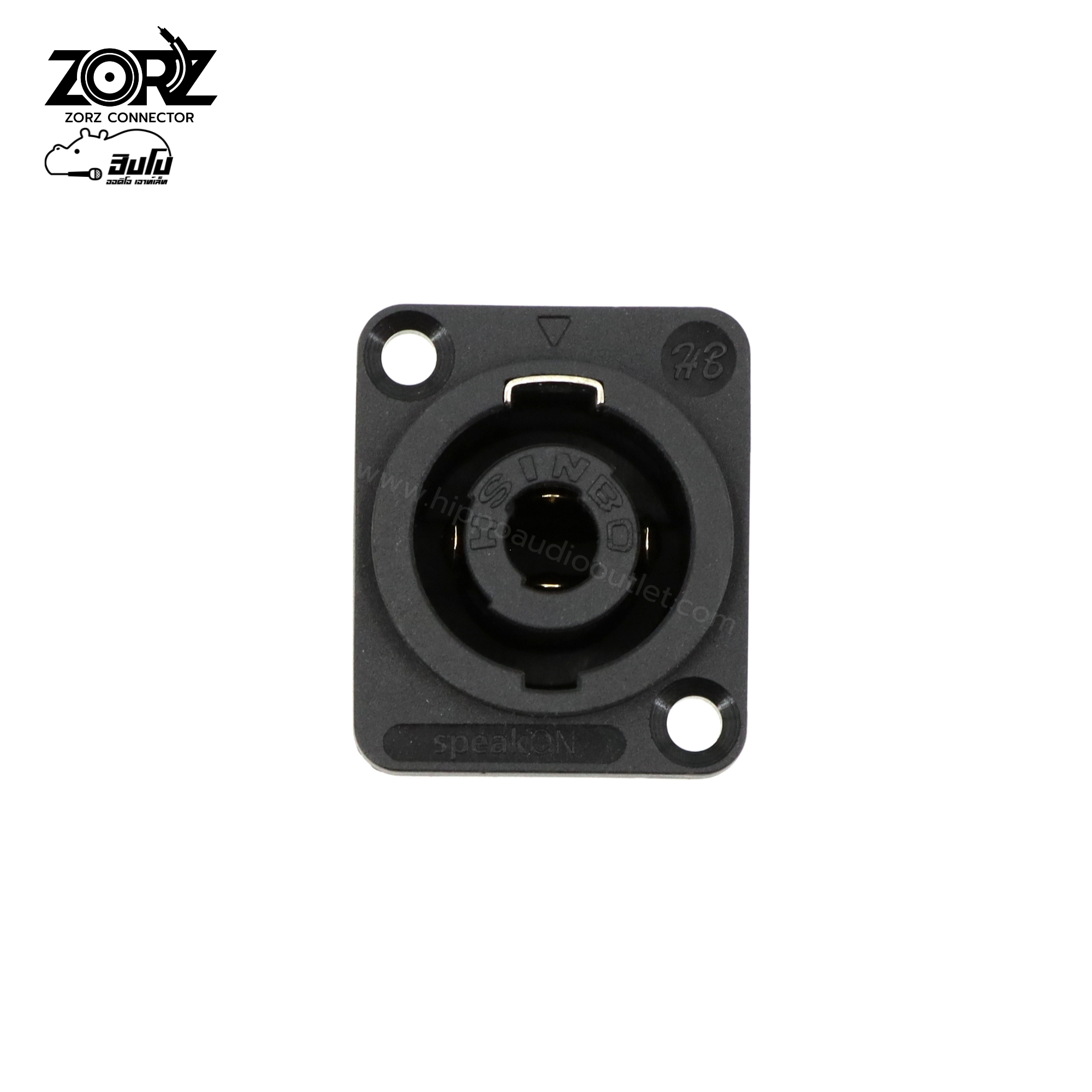 J.สปีคคอนติดแท่นเหลี่ยม ZR 4MP G(26K Gold Plated) (SP1)