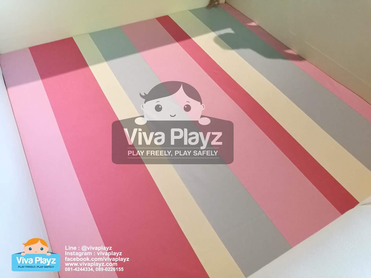 ตัวอย่างสี คอกกั้นเด็ก