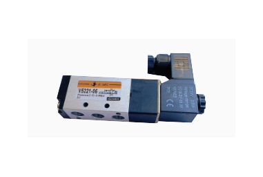 Emc Solenoid Valve 5/2 Body สีเงิน รุ่น V5241