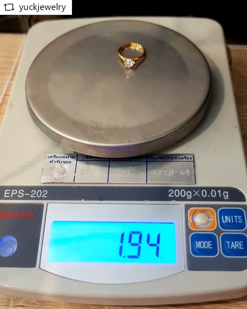 ðŦāļāļīāļāļāļēāļĢāļāļēāļĒ(SoIdOut)ðŦāđāļŦāļ§āļāļāļāļāļāļģ 18K āđāļāļāļĢāđāļāļŠāļĢ 6 āļāļąāļ 4 āđāļĄāđāļ āļĢāļ§āļĄ 24 āļāļąāļ āļāđāļģ 96-97 āļāļ§āļēāļĄāļŠāļ°āļāļēāļ vs āđāļāļŠāđ 51 āļāđāļģāļŦāļāļąāļ 1.94 āļāļĢāļąāļĄ āļĢāļēāļāļē 6900.-(Net)