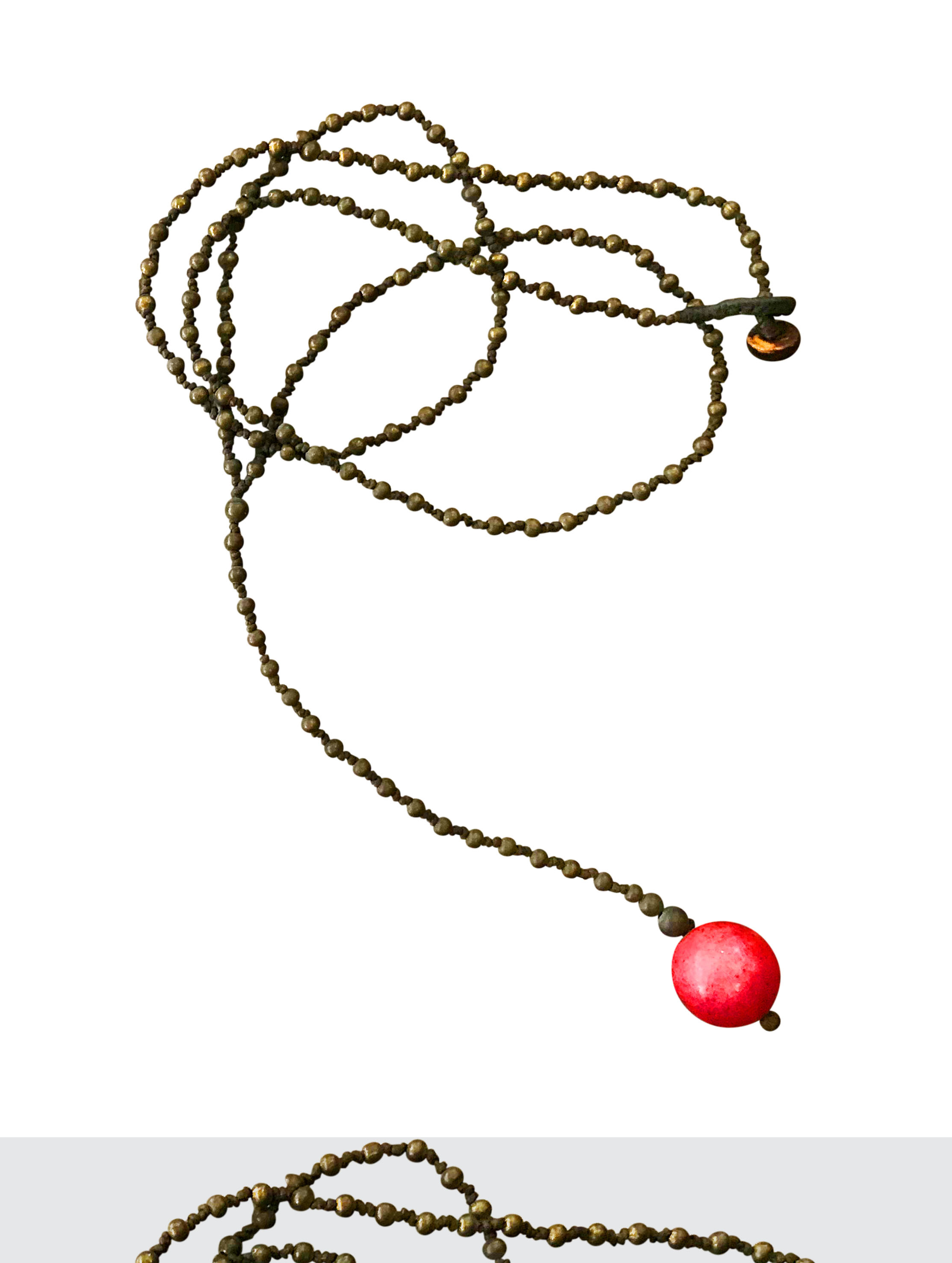 G 200129 สร้อยคอตุ้มทอง ราคาเช่า 30 บาท ต่อ 1 วัน