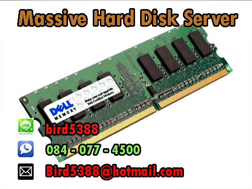 ขาย - จำหน่าย - ราคาพิเศษ D65JJ "Dell 4GB 1600MHz DDR3 PC3-12800R ECC Registered RAM RDIMM Memory Module (1x4GB) For Dell PowerEdge C2100 C"