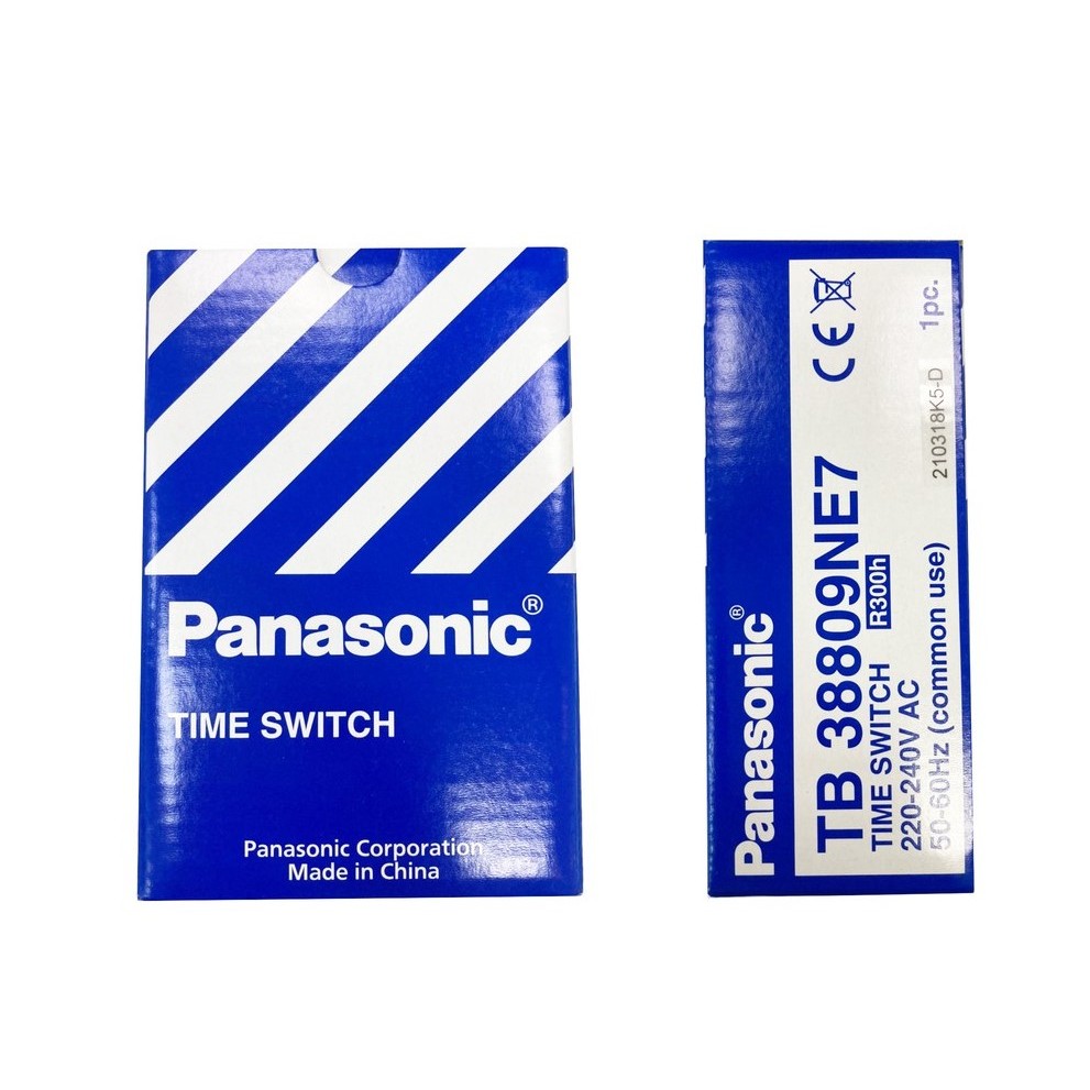 TIMER ทามเมอร ไทม์เมอร์ PANASONIC TB38N ไฟเลี้ยง 220VAC มีแบตเตอรี่สำรองไฟ A1