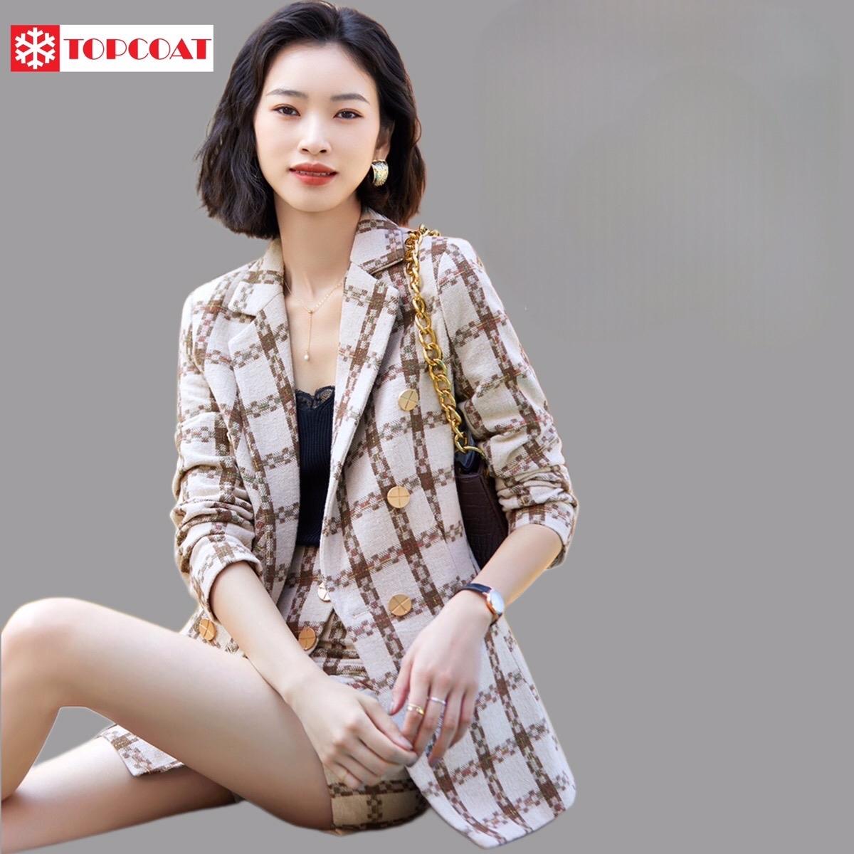 สูทผ้าทวิส สูทลายสก๊อต สูททรงสวย