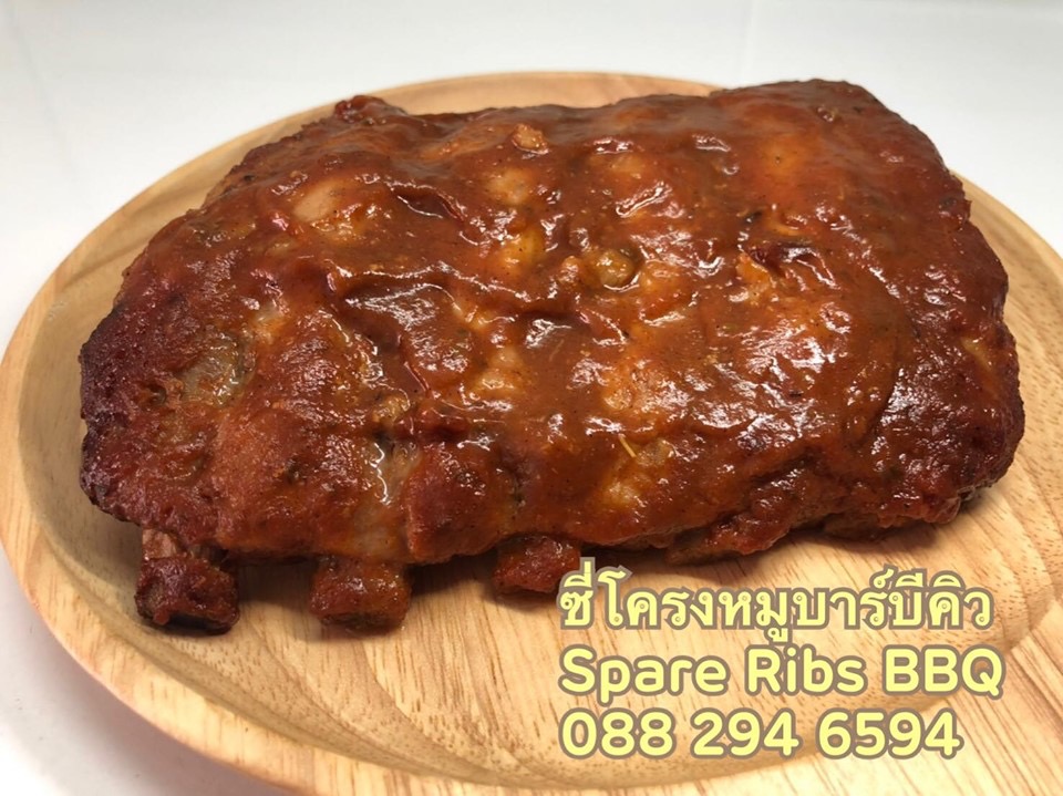 ซี่โครงหมูบาร์บีคิว (Spare Ribs BBQ)