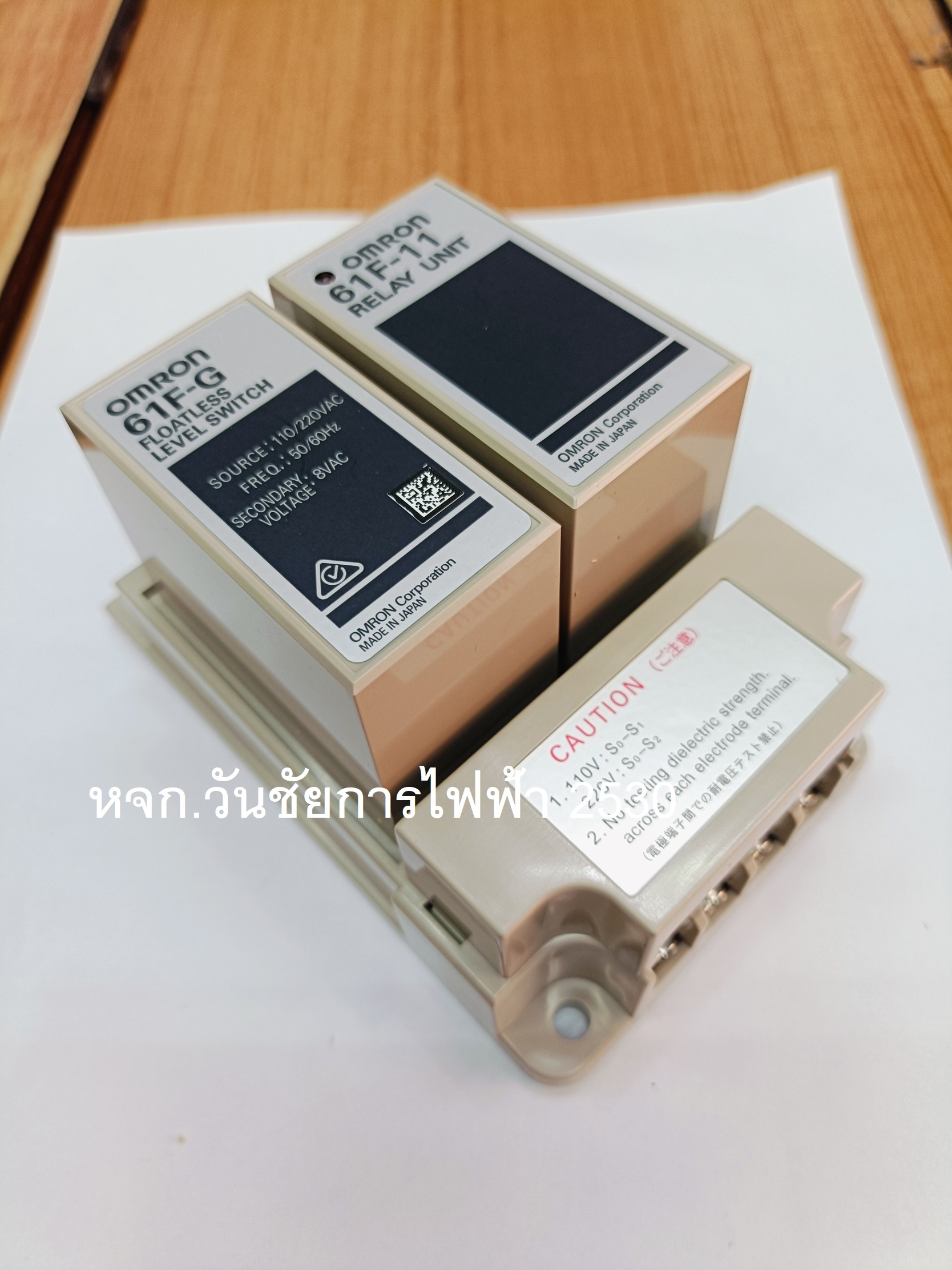 Omron รีเลย์ระดับของน้ำ 61F-G 61F-11 ตัวควบคุมระดับน้ำ -ของเหลว capacitive sensing liquid level controller 110/220VAC