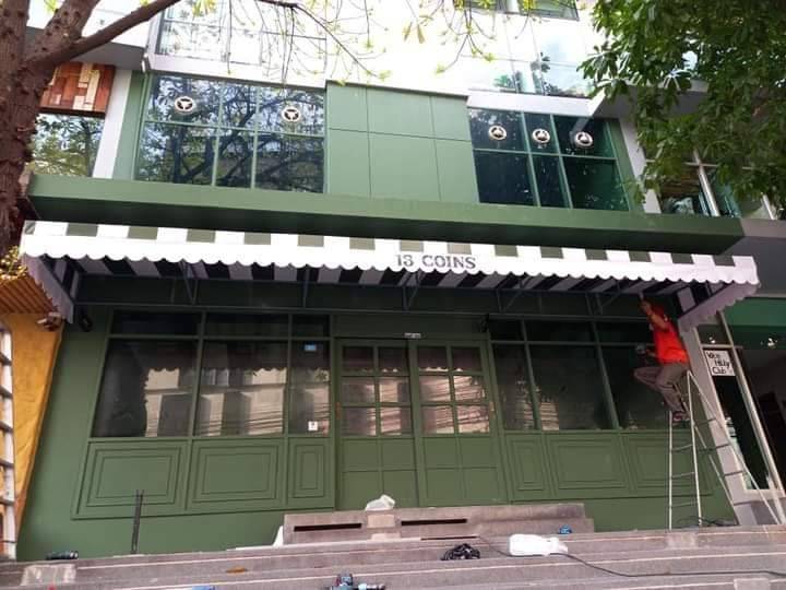 โครงกันสาดผ้าใบ