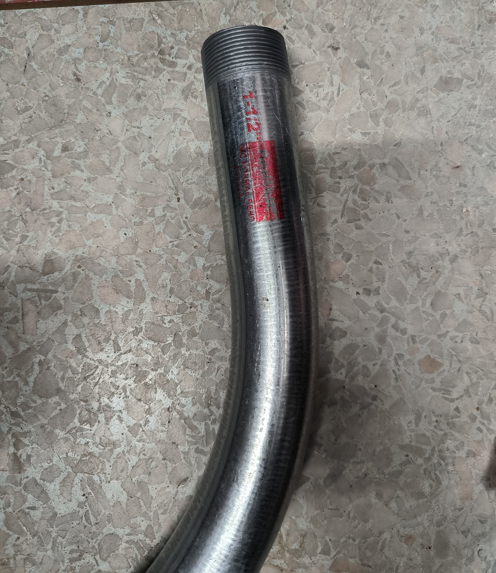 อุปกรณ์ท่อ โค้ง IMC ขนาด 90 องศา ยี่ห้อพาโซนิค ขนาด 2 นิ้ว I.M.C. ELBOW ท่อโค้งรุ่นหนา