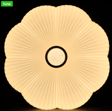 SHINING โคมไฟ LED ติดเพดาน รุ่น Primrose ขนาด 50 วัตต์ 3 แสงในโคมเดียว ตัวโคมรูปทรงดอกไม้