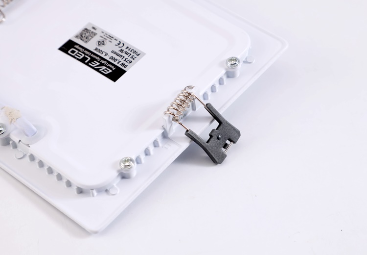 Eve โคมดาวน์ไลท์ LED Panel 9w 12w เปลี่ยนสีได้ หน้าเหลี่ยม เดย์ไลท์, คูลไวท์, วอร์มไวท์ 3in1 5นิ้ว 6นิ้ว โคมไฟฝังฝ้า ดาวไลท์3สี A1