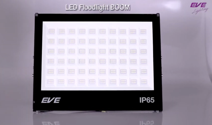 โคมสปอร์ตไลท์ LED EVE 400W รุ่น LED DOB Boom 400w เดย์ไลท์, Bright Daylight 6500K 1ชุด 400วัตต์