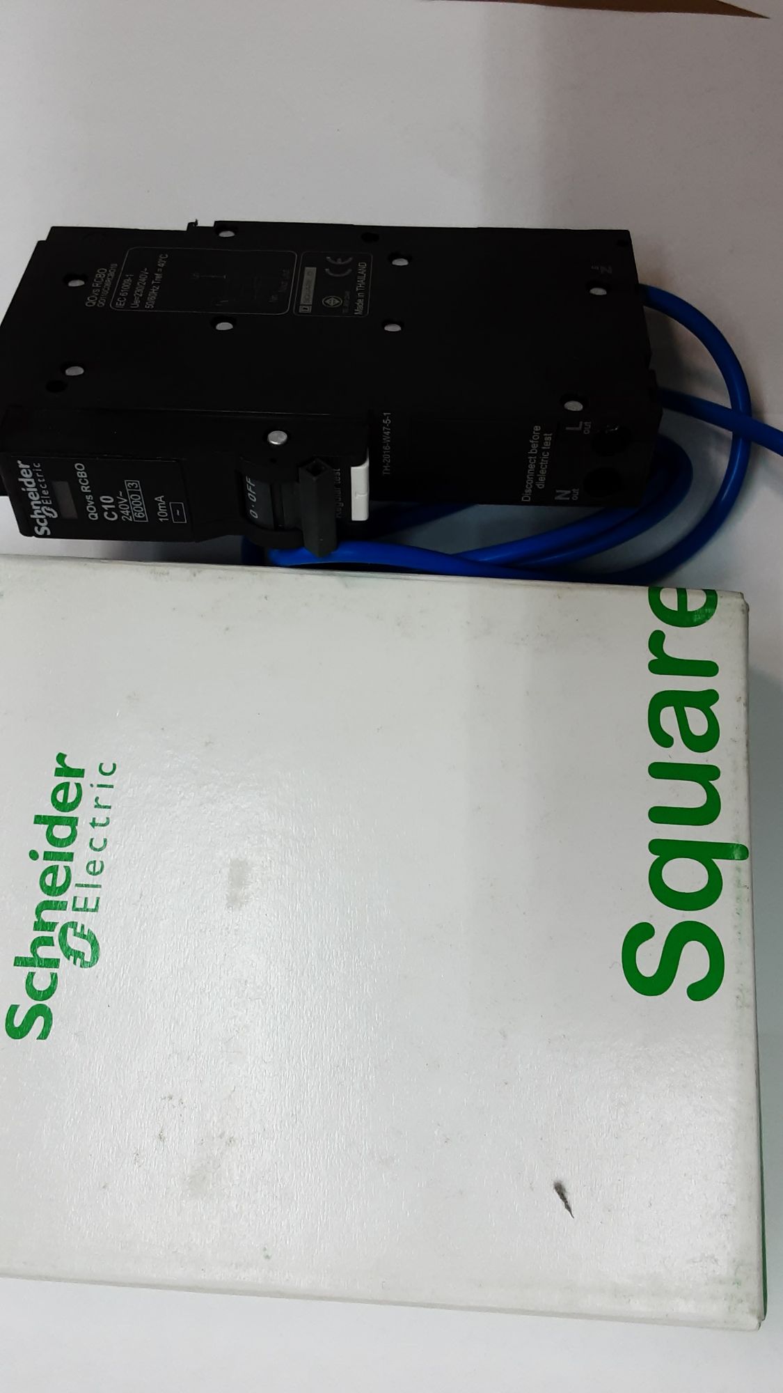 Schneider เบรกเกอร์กันดูดชไนเดอร์ 1P เบรกเกอร์ป้องกันไฟรั่ว กันดูด OQ110-132C06RCBO030 เลือกกำลังไฟ 16A 20A 32A สินค้าราคารวมภาษี ลูกเซอรกิจกันดูดชไนเดอร์