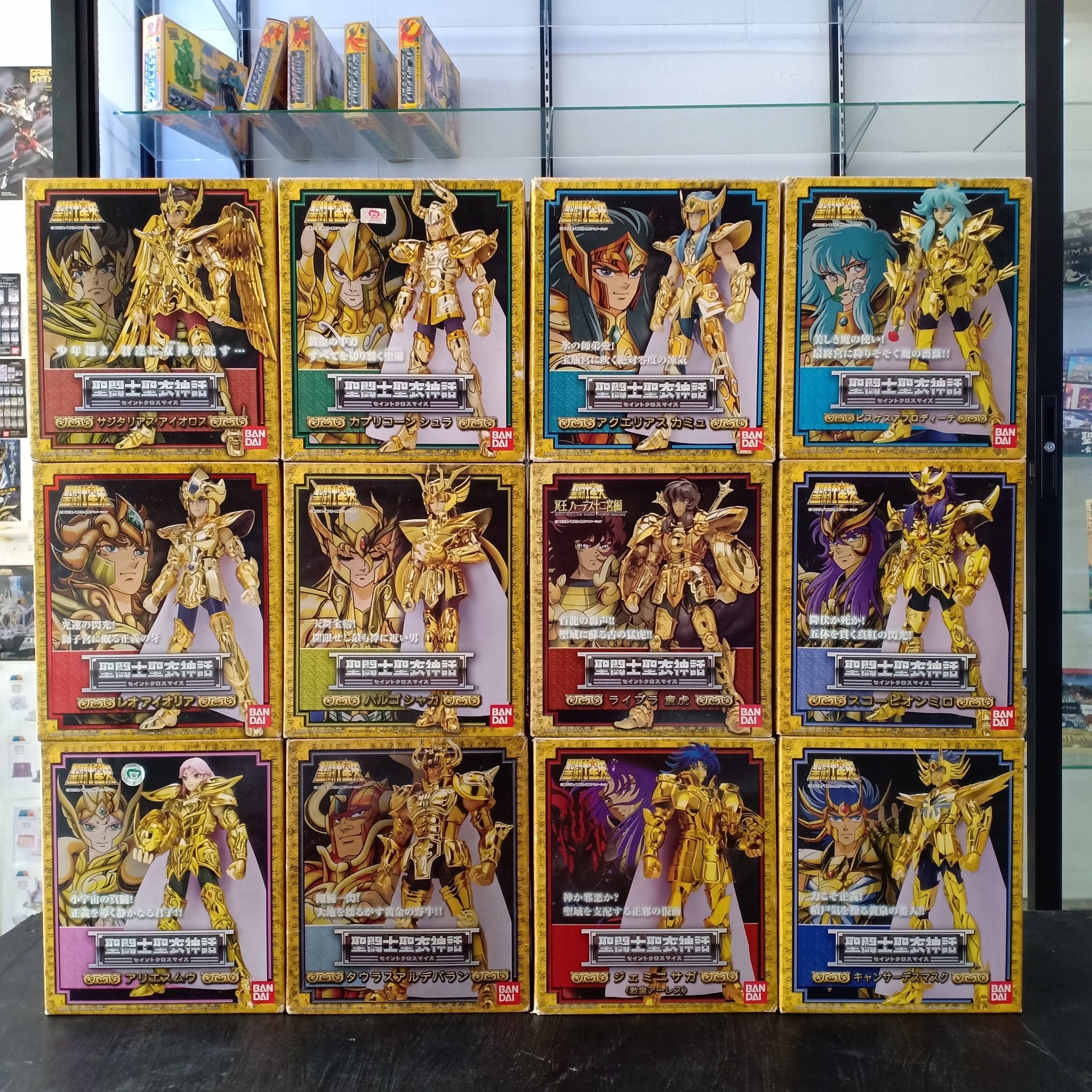 SET Gold Saint of 12 Set Second Hand LOT JP
