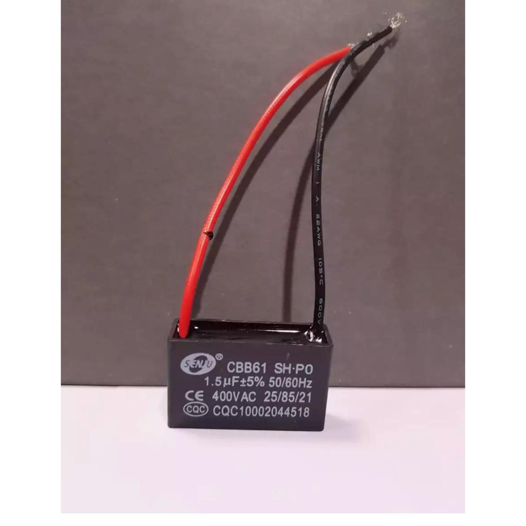 คาปาซิเตอร์พัดลม 2UF 2.5UF 3UF 3.5UF 5UF 6UF 8UF คาปาcapacitor ตัวเก็บประจุ พัดลม คาปาเครี่องใช้ไฟฟ้า ของเล่น ไมโคร