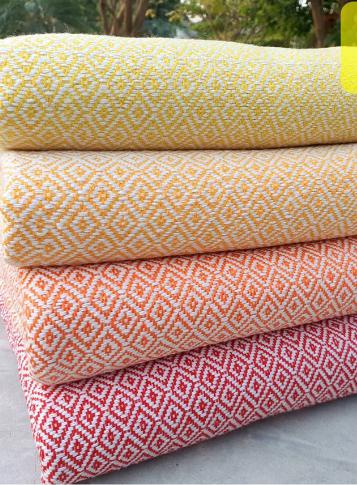 ผ้าห่มผ้าฝ้ายทอมือ