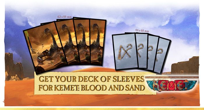 Kemet: Blood and Sand: Sleeves Pack