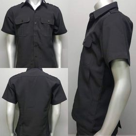 เสื้อทำงาน เสื้อซาฟารี เสื้อสีพื้น ตัดเย็บสำเร็จ พร้อมส่งจร้า มีไซร์ M L XL XXL