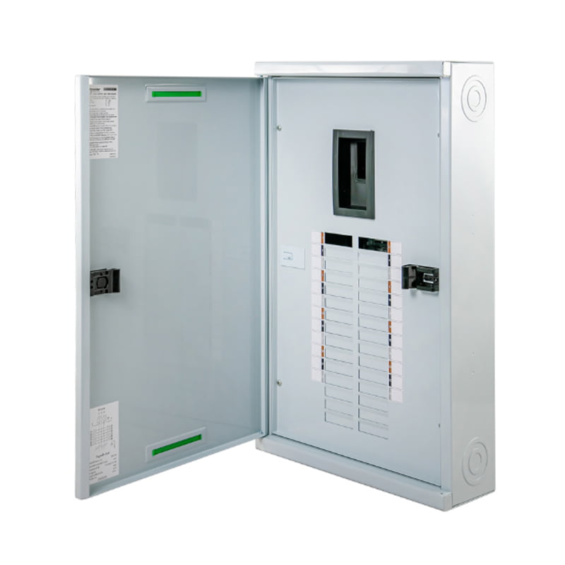 Schneider ตู้โหลดเซนเตอร์ Load Center 24 ช่อง 100A QO3-100EZ24G/SN ชไนเดอร์ (ตู้ปล่าว) เมนเซอร์กิตเบรกเกอร์ Load Center 24 ช่อง 100A QO3-100EZ24G/SN