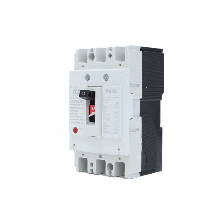 เบรกเกอร์ MCCB 63A 3P 3เฟส รุ่น CM30-63CW 63แอมป 3P แบรน์CCS สินค้าส่งทุกวัน