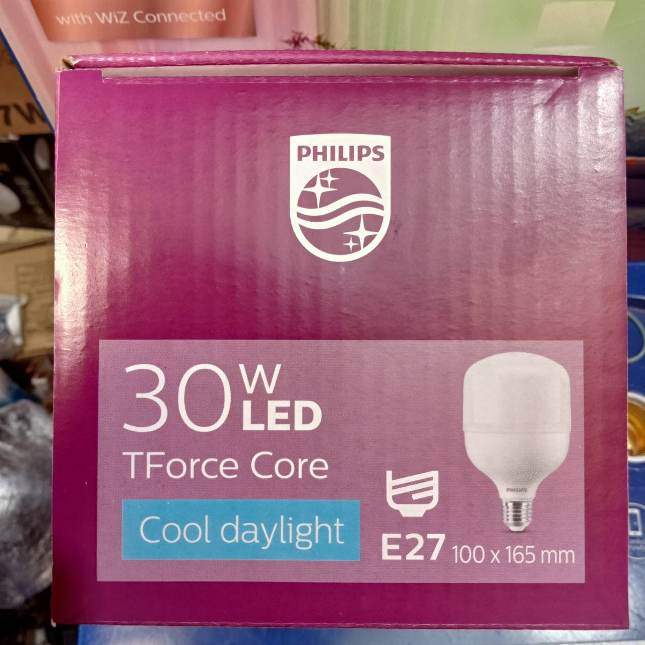 Philips หลอดไฟ BULB HIWATT 30W LED หลอดแอลอีดี 30วัตต์ TrueForce Core Daylight E27 ฟิลลิป์ แสงขาว,แสงส้ม ขั้วเกลียว