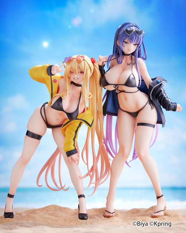 พร้อมส่ง 13597 scale Yuna & Sayuri Set w/Special Base 1/6 มือ 1 กล่องคม