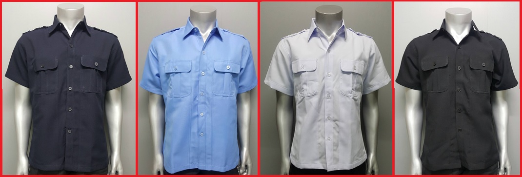 เสื้อทำงาน เสื้อซาฟารี เสื้อสีพื้น ตัดเย็บสำเร็จ พร้อมส่งจร้า มีไซร์ M L XL XXL