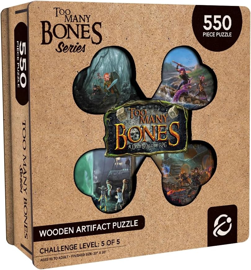 Too Many Bones: Wooden Puzzle Premium