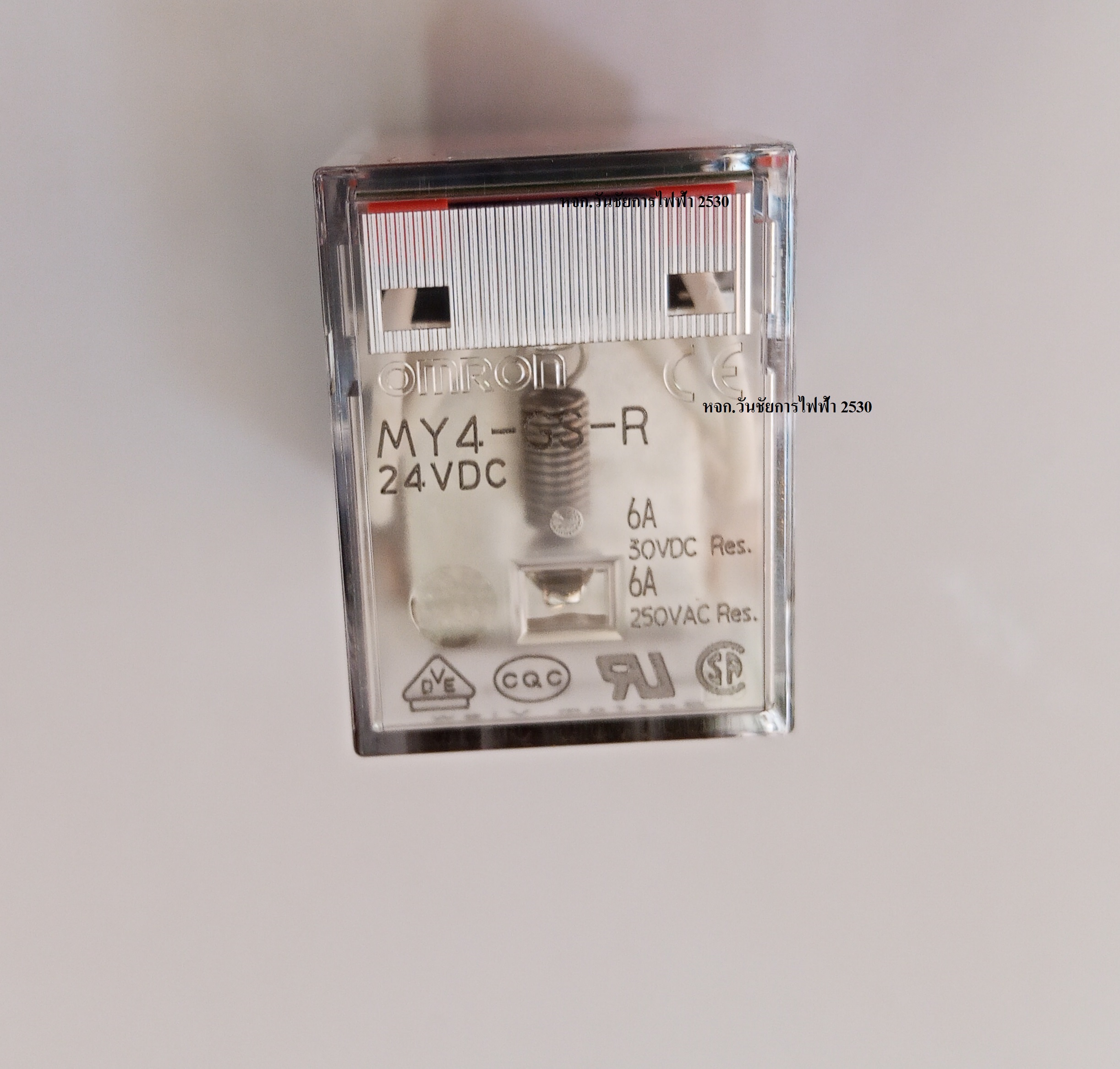 OMRON MY4 24โวล ดีซี RELAY รีเลย์ 4 contact coil 24VDC 1อัน