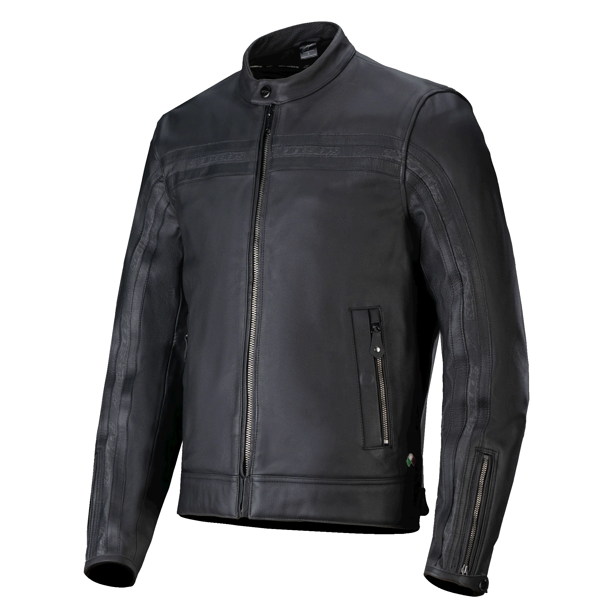 Alpinestars DYNO LEATHER JACKET (BLACK BLACK)