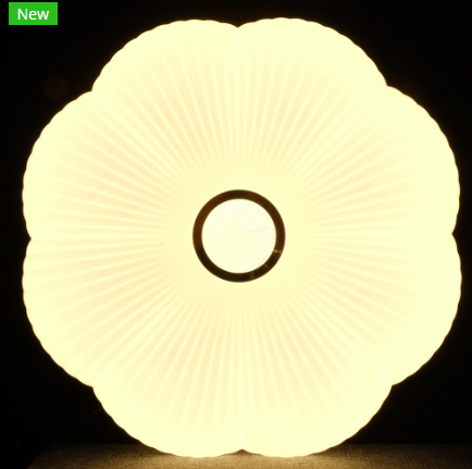 SHINING โคมไฟ LED ติดเพดาน รุ่น Primrose ขนาด 50 วัตต์ 3 แสงในโคมเดียว ตัวโคมรูปทรงดอกไม้
