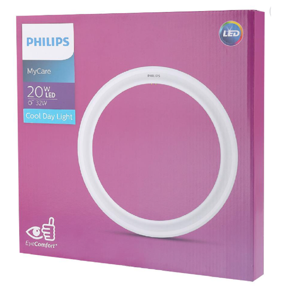 หลอด LED PHILIPS Circular 20 วัตต์ COOLDAYLIGHT G10 ฟิลิปส์ หลอดไฟกลม LED 20 วัตต์ รุ่น CIRCULAR โทนแสงสีขาวนวล