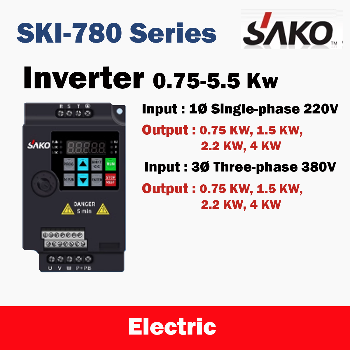SAKO Inverter รุ่น SKI780-