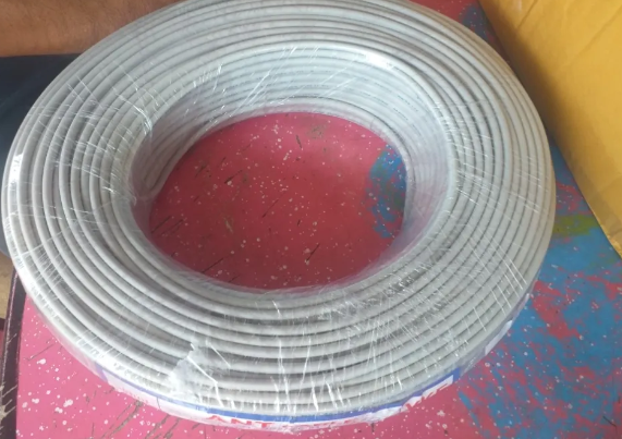 ANT สายไฟ VKF 2x1 สายไฟอ่อน หุ้มฉนวน2ชั้น สีเทา ยี่ห้อ ANT (ยาว 100 เมตร )ของแท้ สายไฟเบอร์1