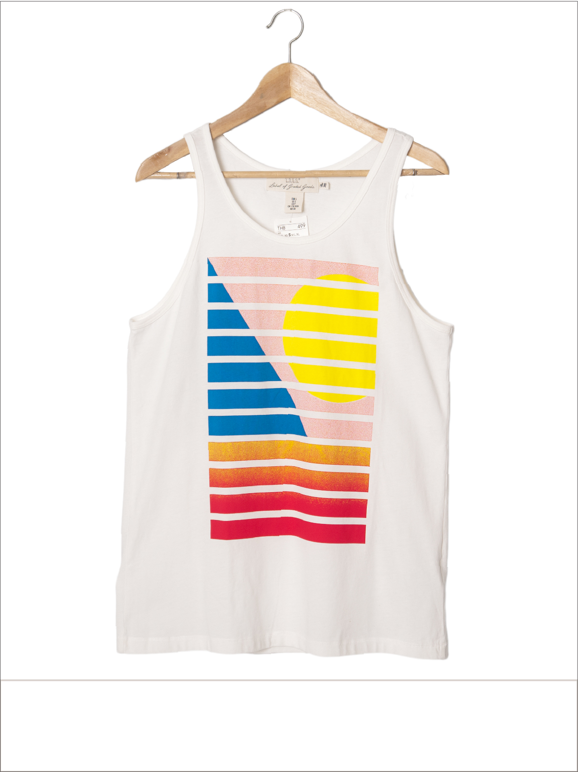G 160103 เสื้อยืด (เสื้อกล้าม) H&M ราคาเช่า 30 บาท ต่อ 1 วัน