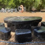 โต๊ะหินธรรมชาติ