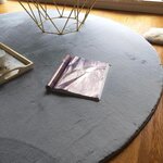 พรมรุ่นขนเฟอ ทรงกลม 01