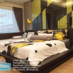 คอกต่อเตียง Viva Playz แบบตัว L เรียบเสมอที่นอน