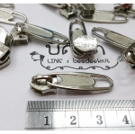 หัวซิปไนลอน เบอร์5 โรม่า สีเงิน 100ชิ้น