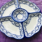 จานออเดริฟลายไทย5หลุม12"