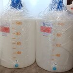 เครื่องกวน สารเคมี และของเหลว แบบวางบนถัง ขนาด 100 ลิตร